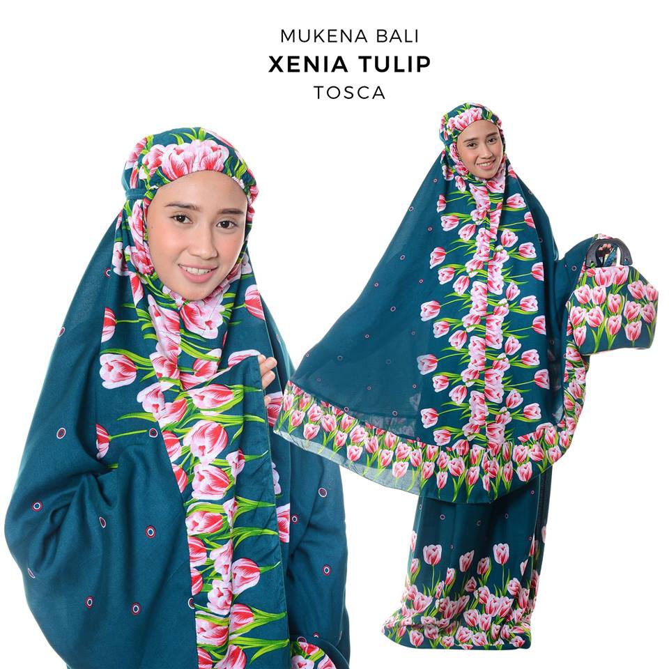Mukena Dewasa Rayon Bali Xenia Tulip