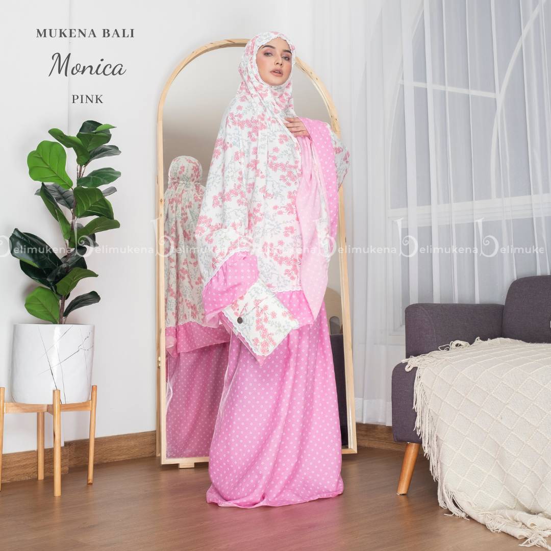 Mukena Dewasa Rayon Bali Monica