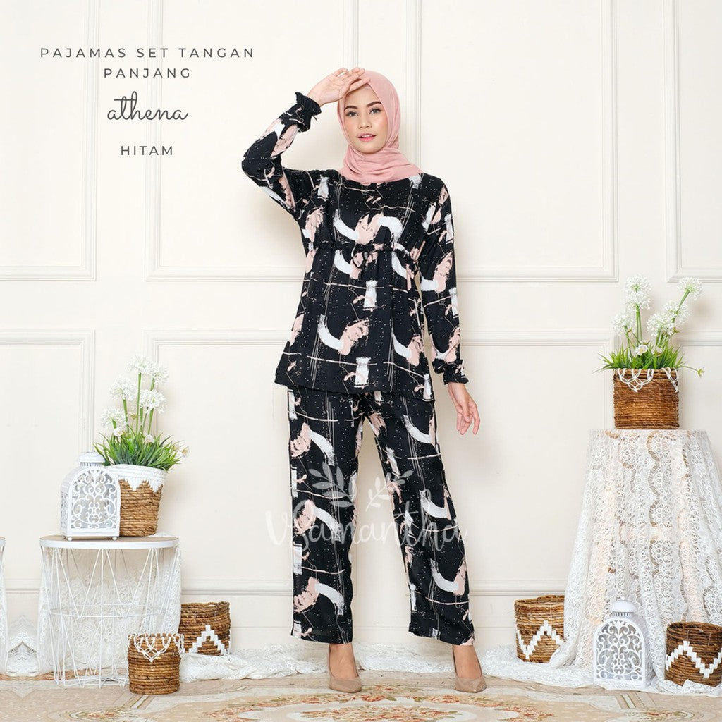 Pajamas Set Celana Muslim BUSUI Friendly
