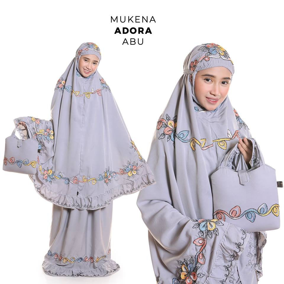 Mukena Dewasa Baby Silk Adora