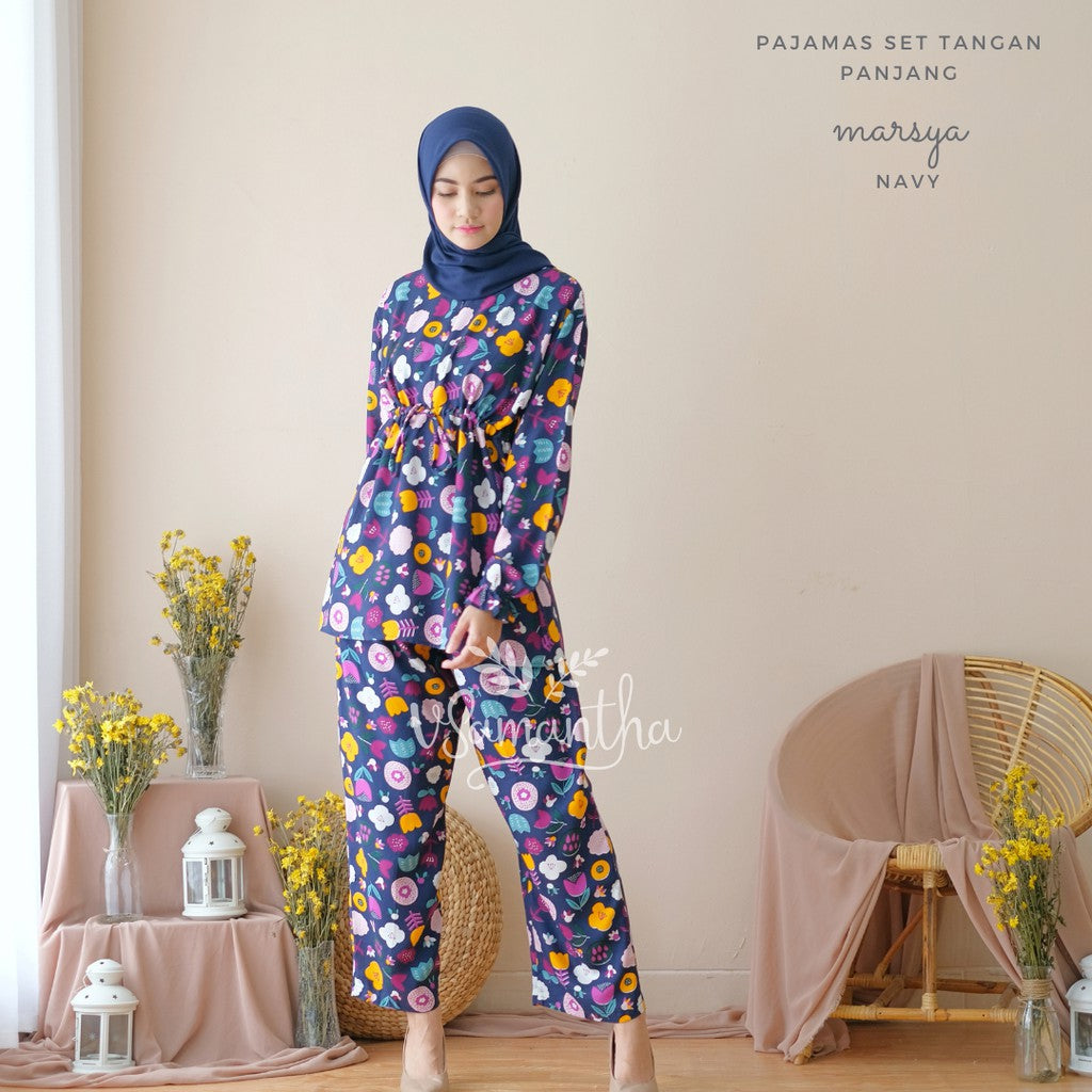 Pajamas Set Celana Muslim BUSUI Friendly II